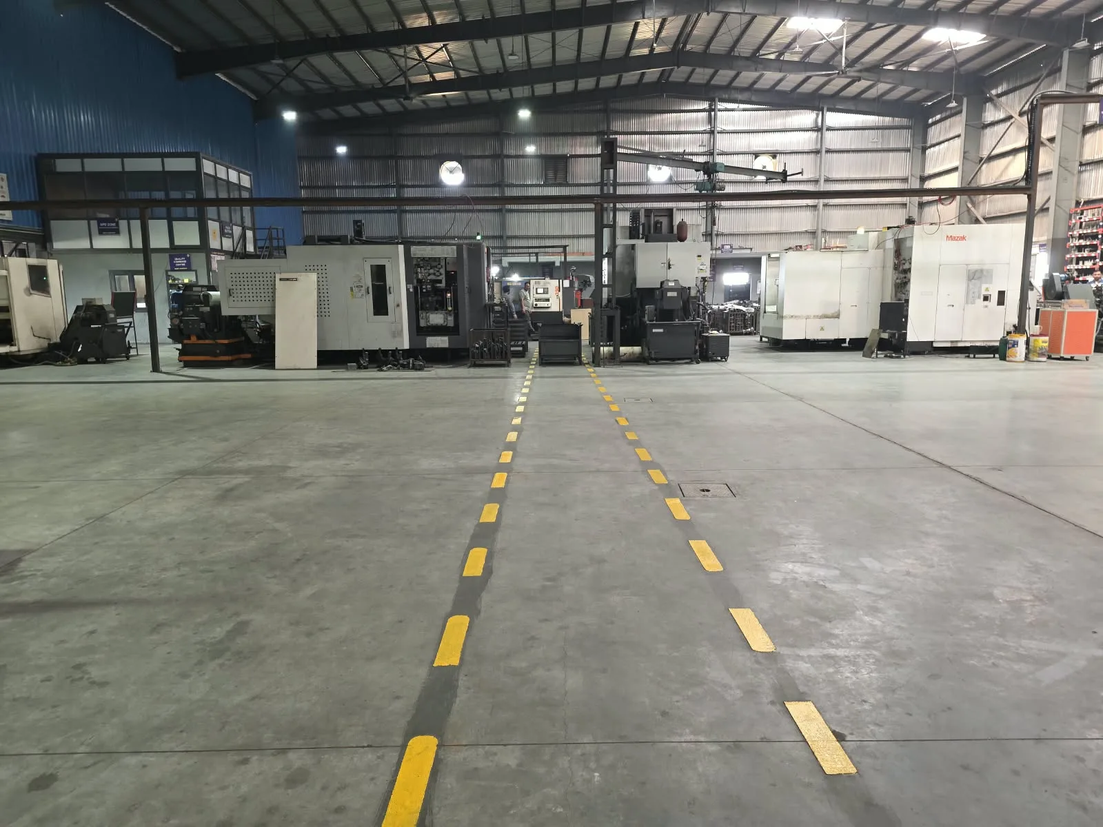 Shop floor at the Basant plant